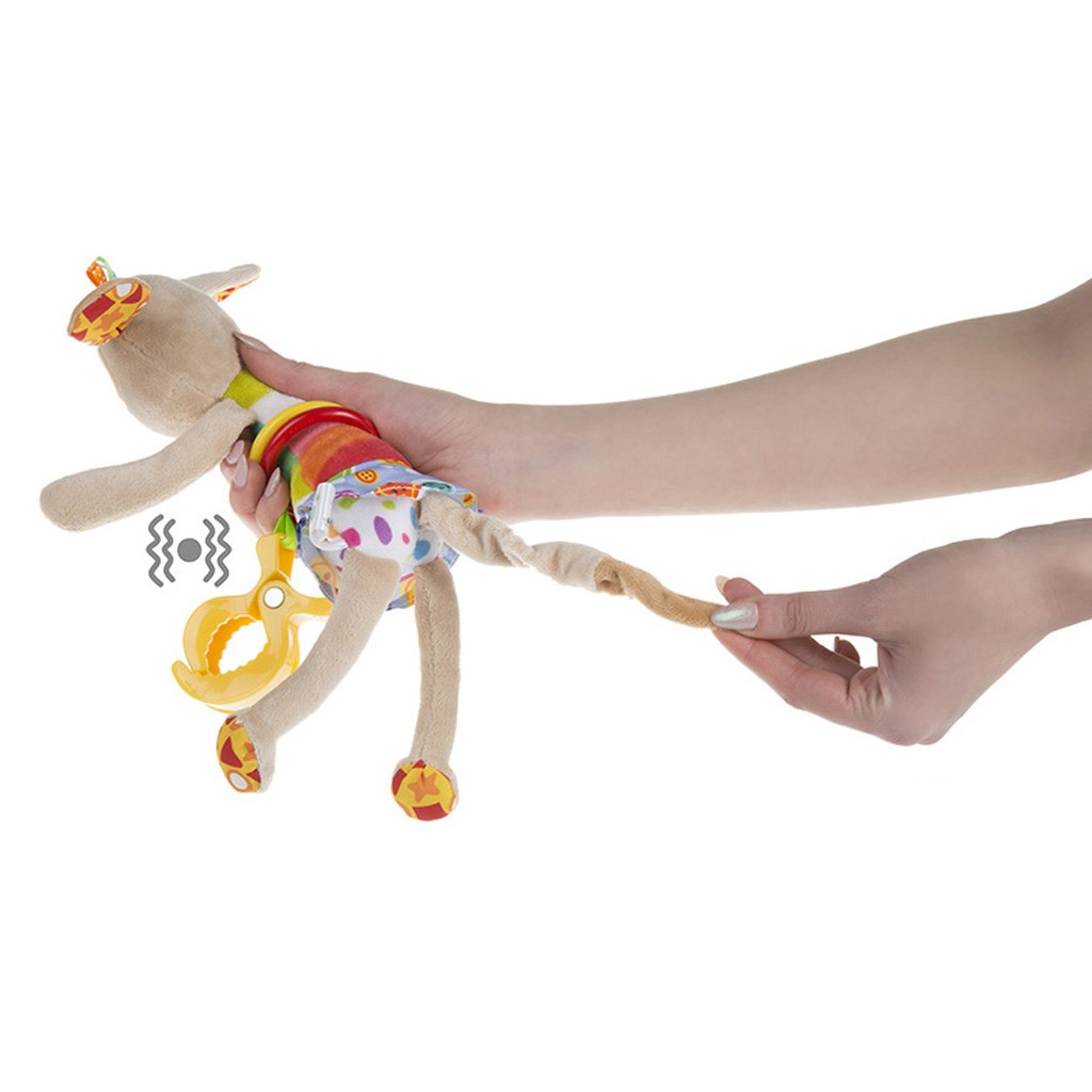 Detská plyšová hračka s vibráciou Akuku psík
