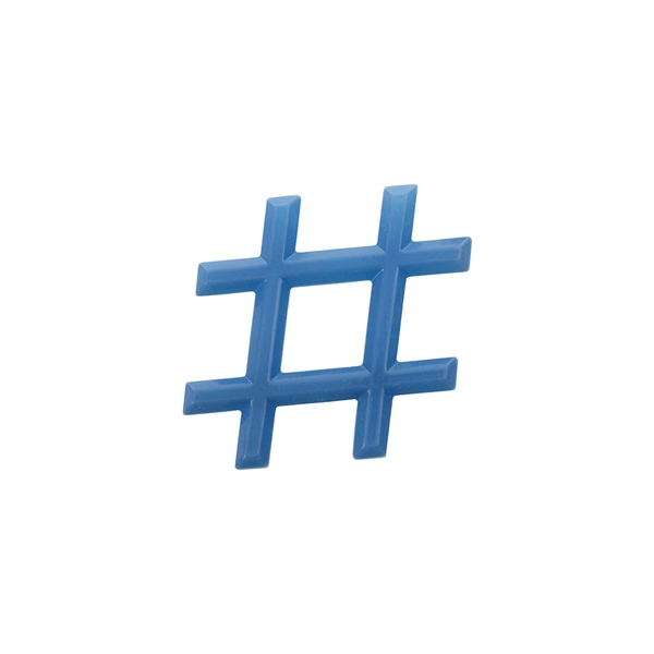 Chladiace hryzátko Akuku Hashtag modré