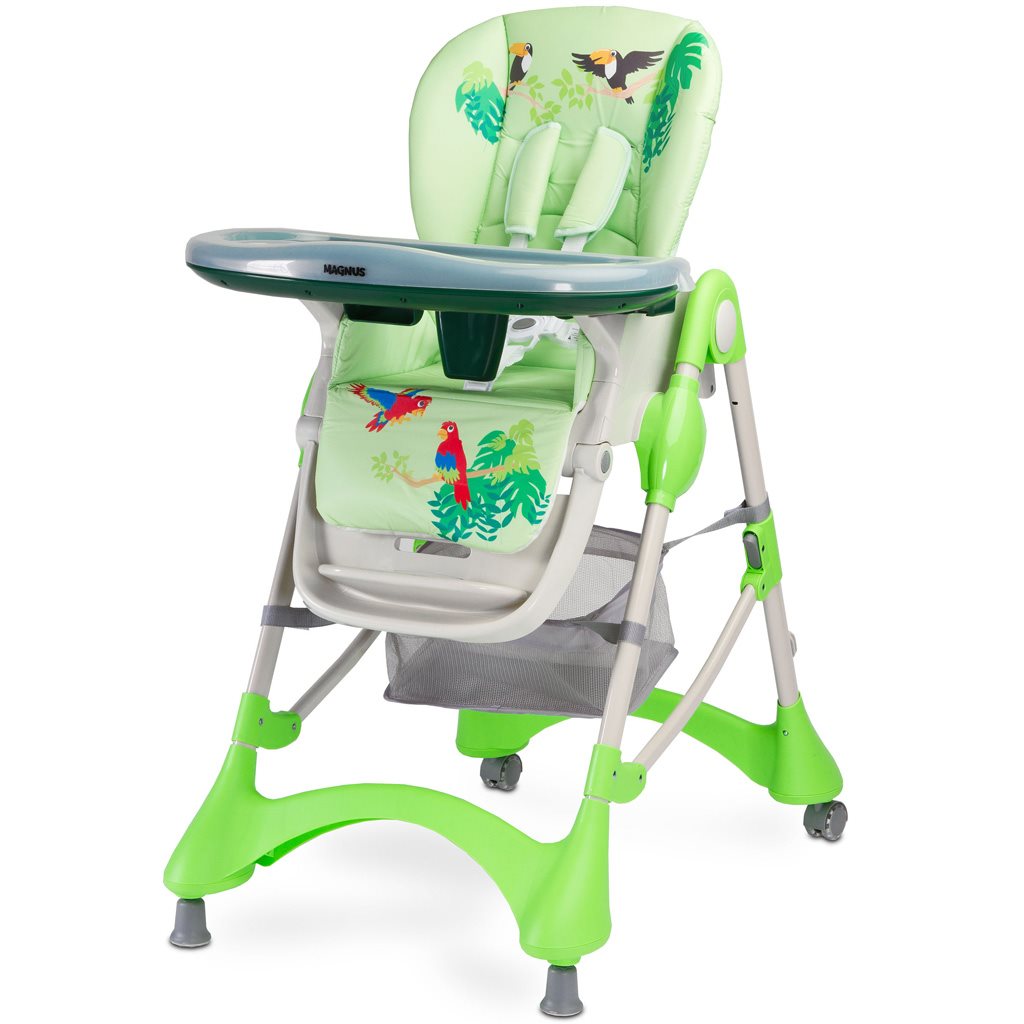 Jedálenská stolička CARETERO Magnus New green (poškodený obal)