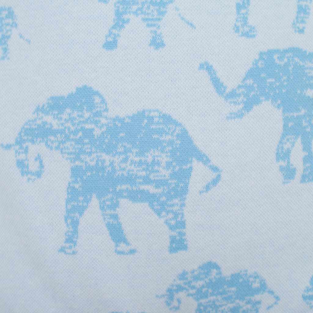 Dojčenský kabátik Baby Service Slony modrý