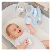 Hračka na postieľku Špirála Baby Mix pes modrý