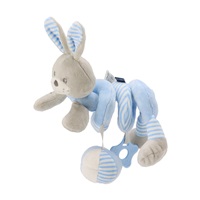 Hračka na postieľku Špirála Baby Mix králik modrý