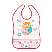 Detský podbradník s vreckom Akuku Owl