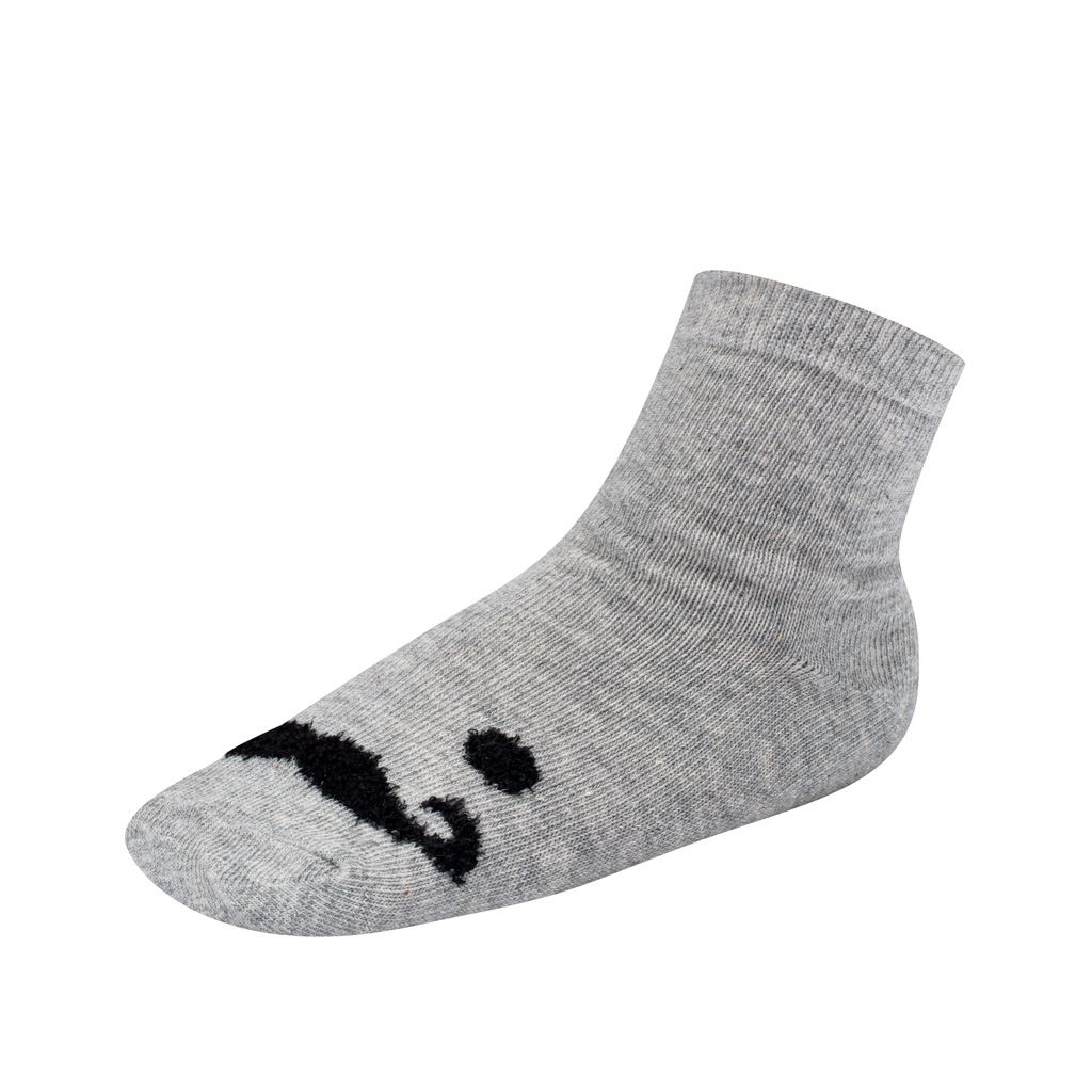 Detské bavlnené ponožky New Baby sivé