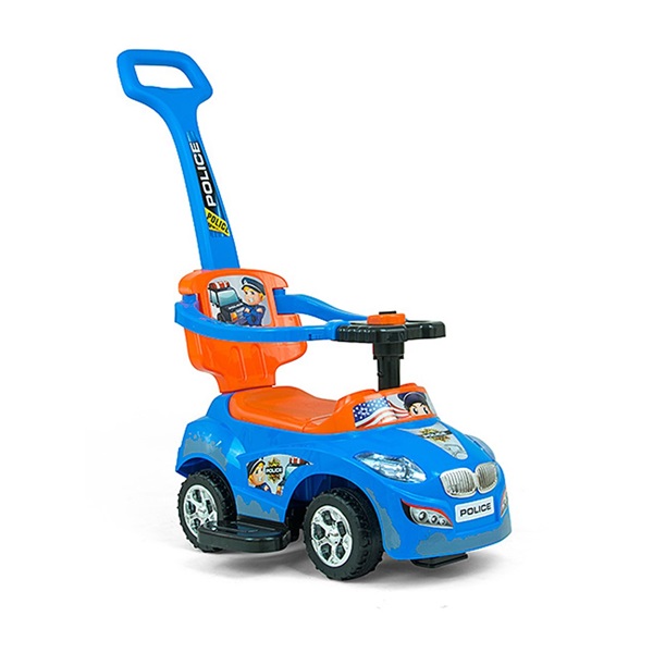 Detské vozítko 2v1 Milly Mally Happy blue-orange