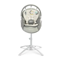 Detská jedálenská stolička 3v1 Caretero Kivi grey