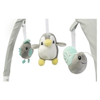 Detská jedálenská stolička 3v1 Caretero Kivi grey