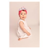 Dievčenská čiapočka turban New Baby For Girls dots