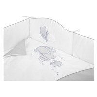 3-dielne posteľné obliečky Belisima Ballons 90/120 sivé