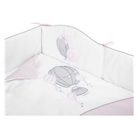 5-dielne posteľné obliečky Belisima Ballons 90/120 ružové