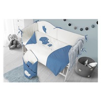 5-dielne posteľné obliečky Belisima Ballons 90/120 modré