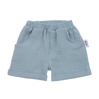 Dojčenská mušelínová súpravička New Baby Summer Nature Collection modrá