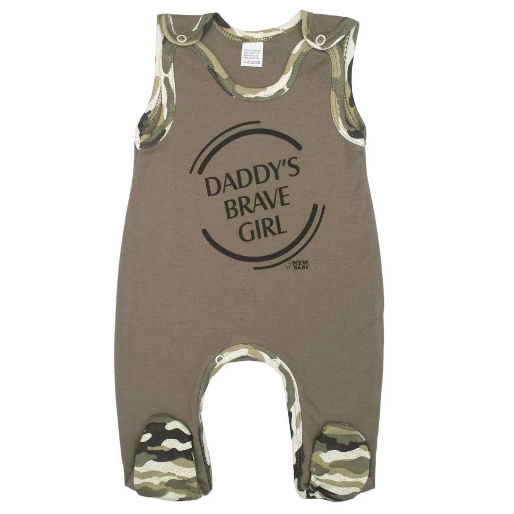 Dojčenské dupačky New Baby Army girl