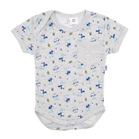 2-dielna letná bavlnená súprava New Baby Perfect Summer sivá