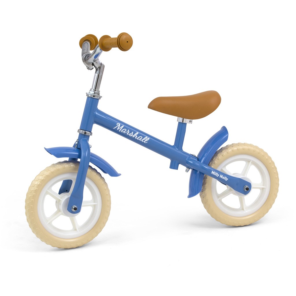Detské odrážadlo bicykel Milly Mally Marshall Blue, Modrá
