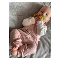 Detské záhradníčky New Baby Cool ružové