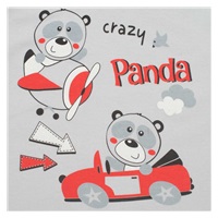 Dojčenské dupačky New Baby Crazy Panda