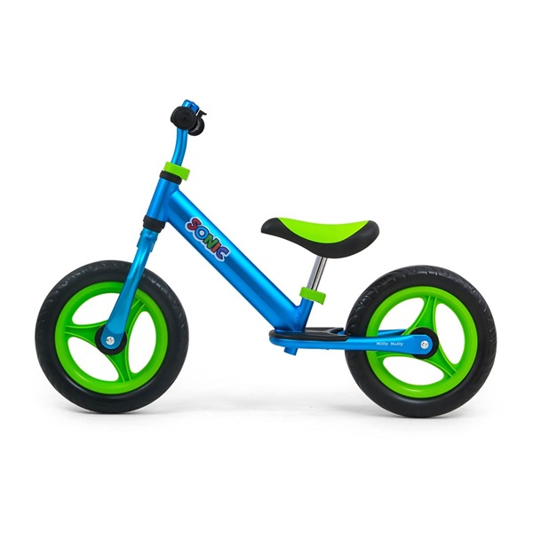 Detské odrážadlo bicykel Milly Mally Sonic Blue