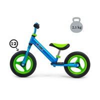 Detské odrážadlo bicykel Milly Mally Sonic Blue
