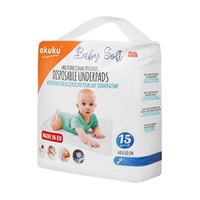 Jednorazové hygienické podložky Akuku Baby Soft 40x60cm 15ks