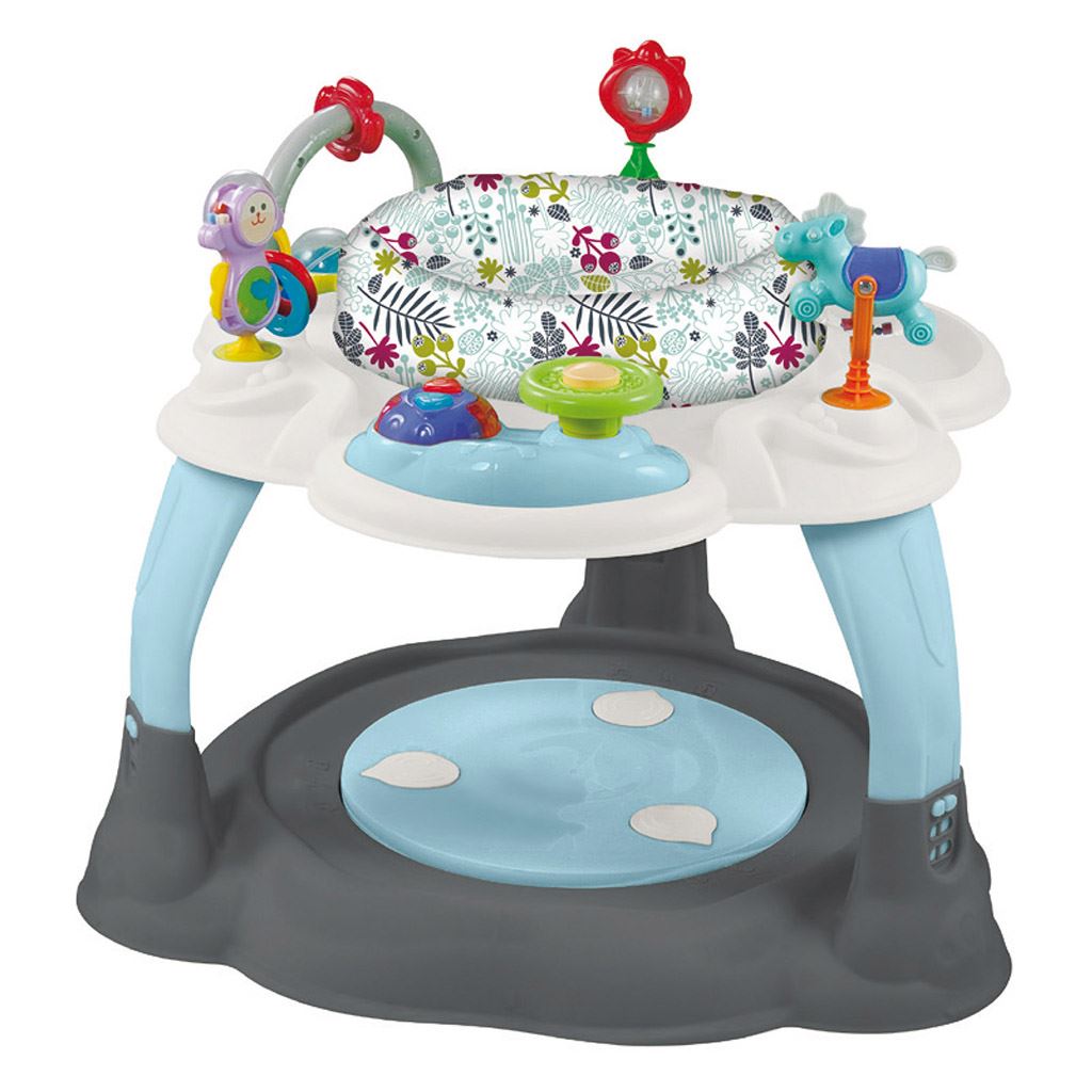 Multifunkčný detský stolček Baby Mix sivý Sivá