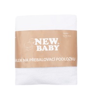 Návlek na prebaľovaciu podložku New Baby 50x70 biely