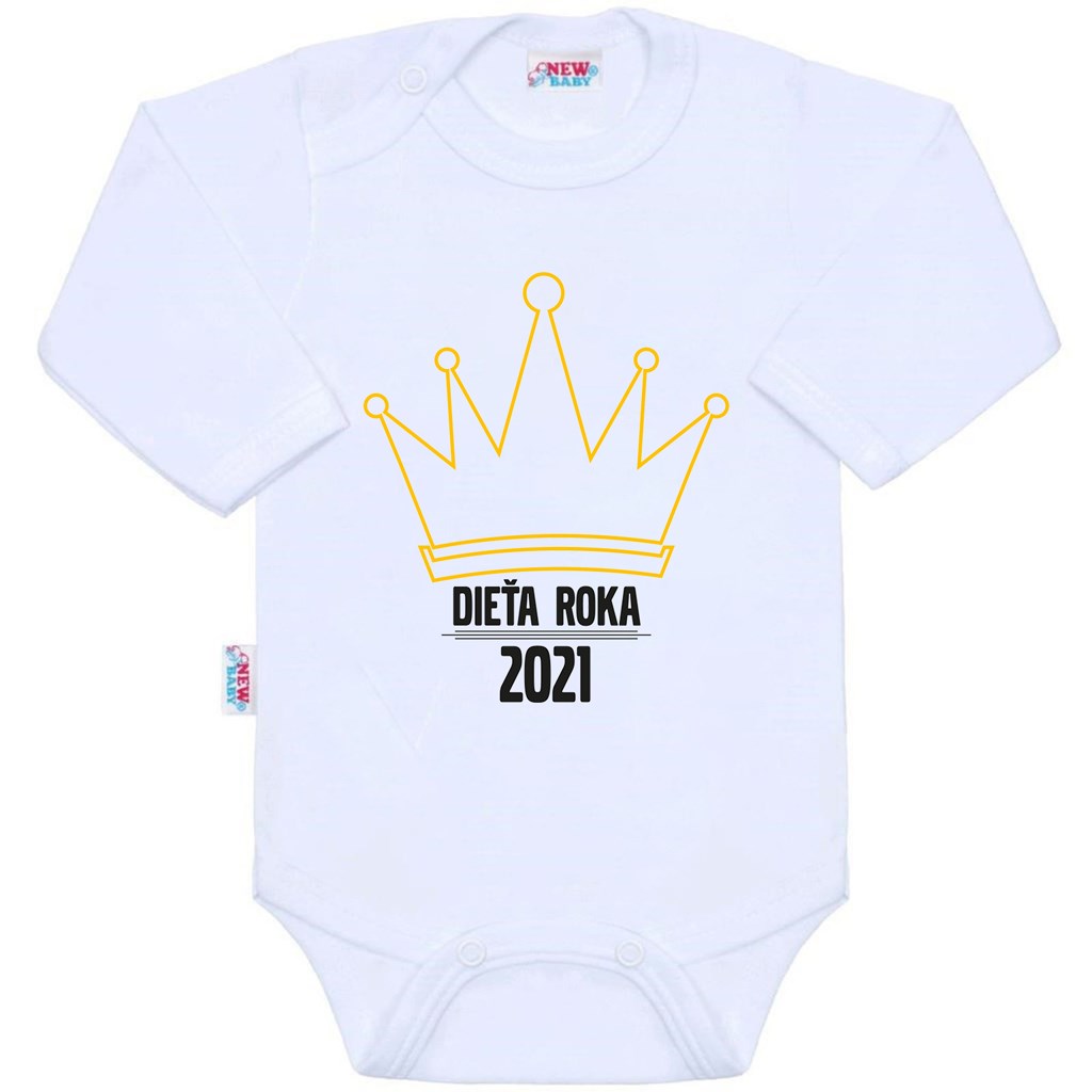 Obrázok NEW BABY Body s potlačou New Baby Dieťa roka 2021