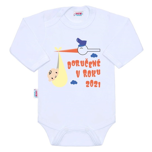 Body s potlačou New Baby Doručené v roku 2021