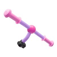 Detské odrážadlo bicykel Baby Mix TWIST ružovo-fialové