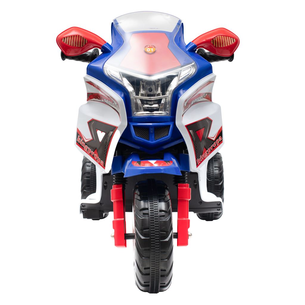 Detská elektrická motorka Baby Mix RACER biela Biela