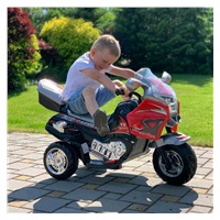 Detská elektrická motorka Baby Mix RACER biela