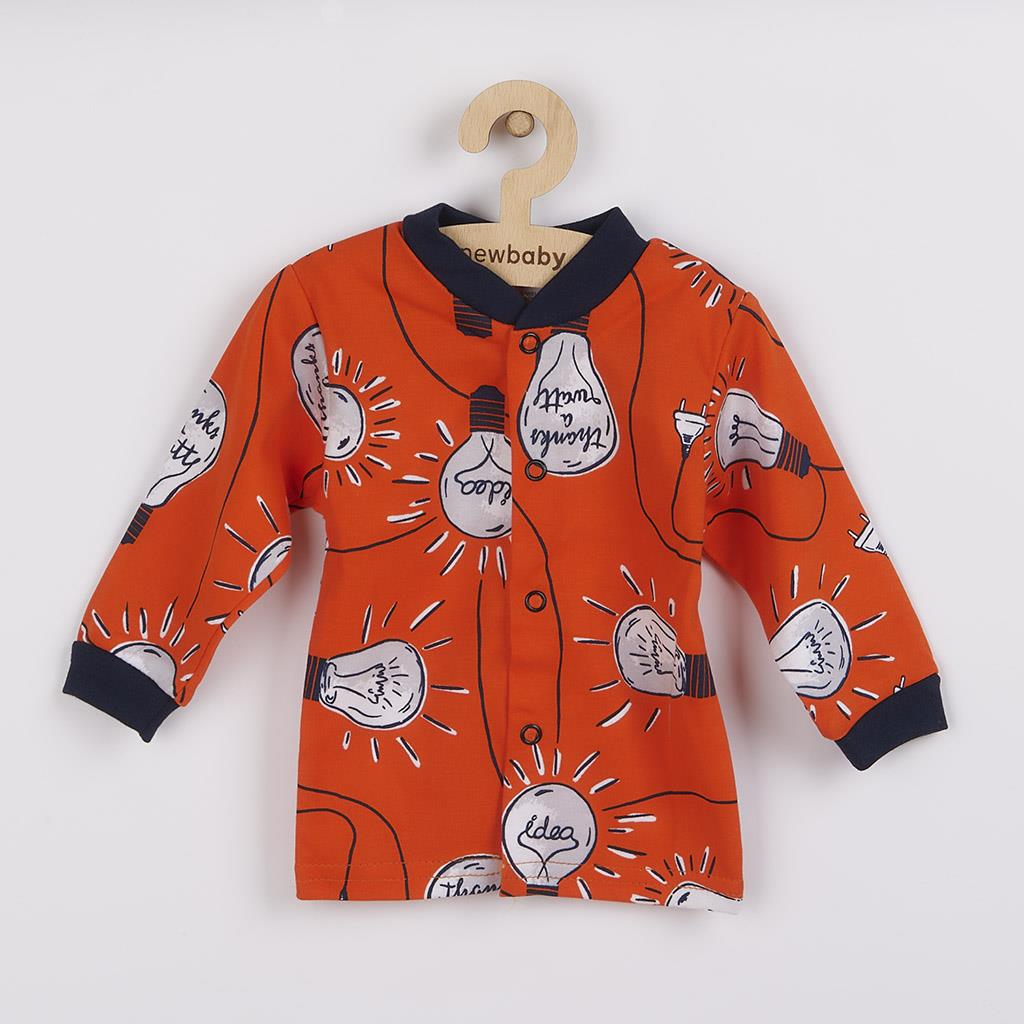 Dojčenský bavlnený kabátik New Baby skvelý nápad-86 (12-18m)