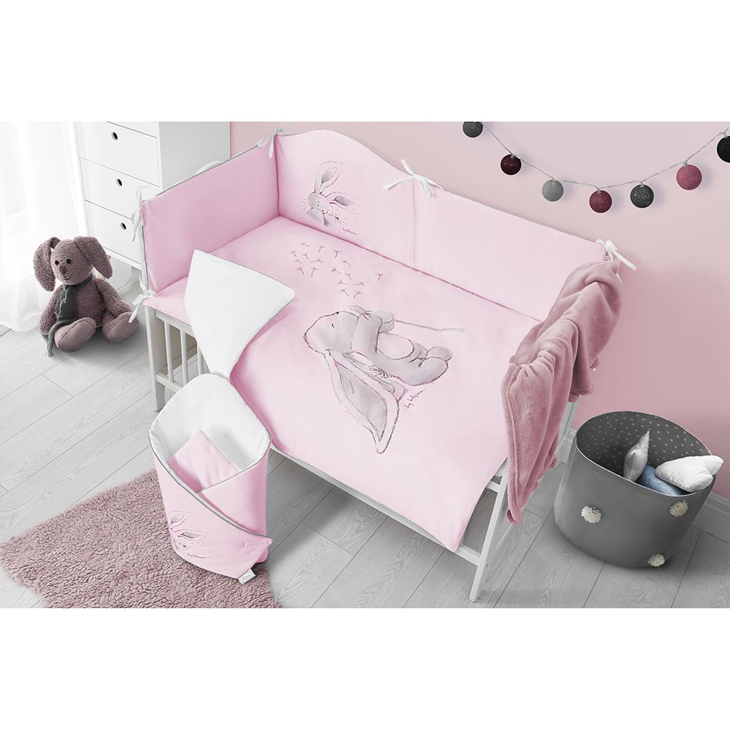 3-dielne posteľné obliečky Belisima ANDRE 100/135 ružové