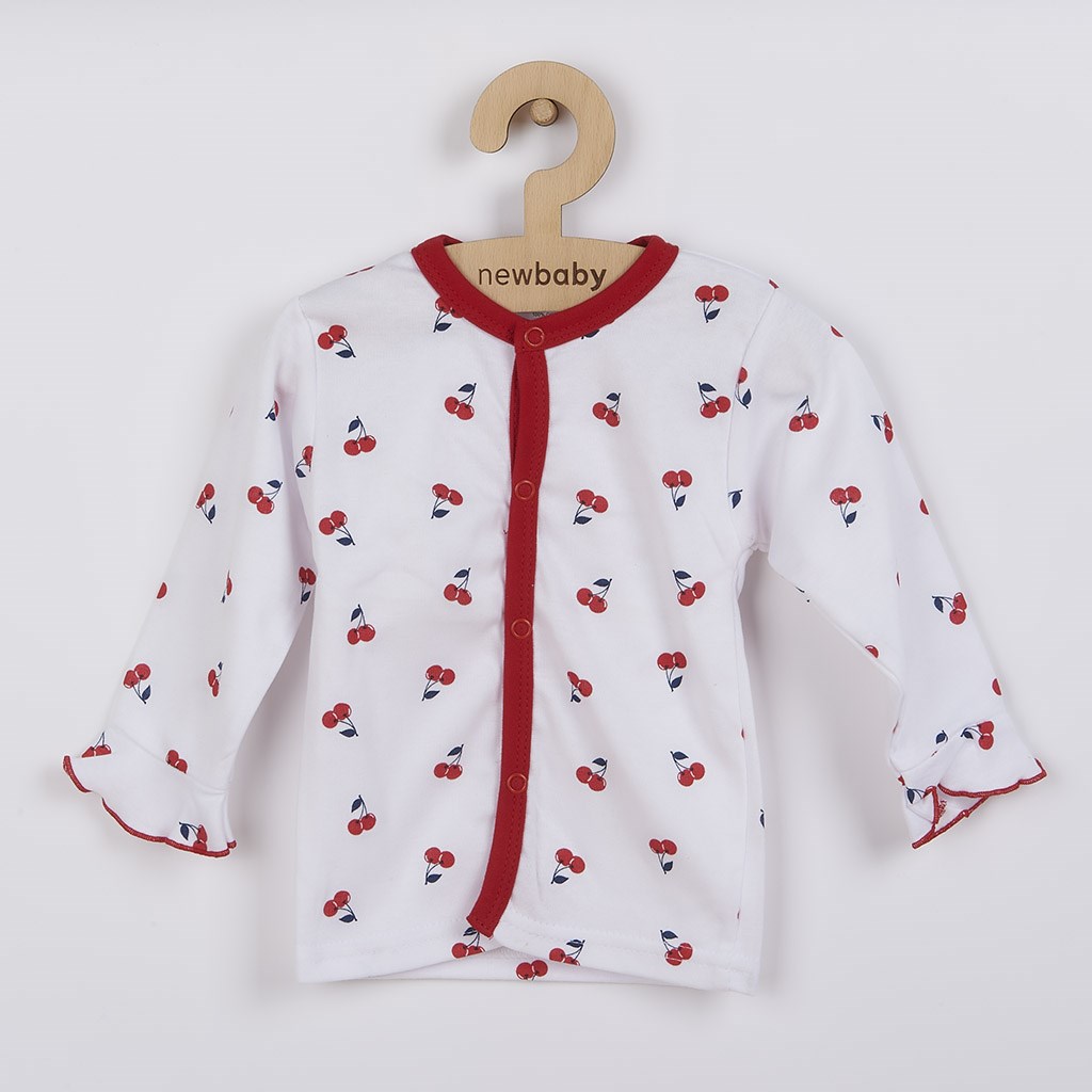Dojčenský bavlnený kabátik New Baby Cherry-68 (4-6m)