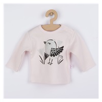 Dojčenské bavlnené tepláčky a tričko Koala Birdy ružové