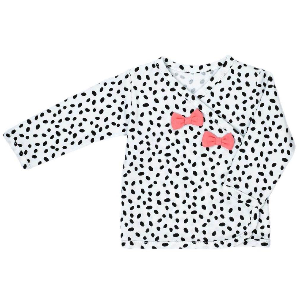 Dojčenská bavlněná košilka Nicol Alice-56 (0-3m)