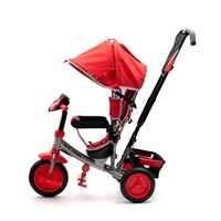 Detská trojkolka so svetlami Baby Mix Lux Trike modrá