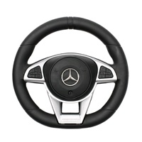 Detské odrážadlo s vodiacou tyčou Mercedes Benz AMG C63 Coupe  Baby Mix modré