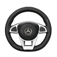 Detské odrážadlo s vodiacou tyčou Mercedes Benz AMG C63 Coupe Baby Mix červené