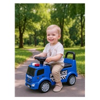 Detské odrážadlo so zvukom Mercedes Baby Mix POLICE modré