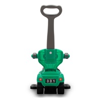 Detské odrážadlo s vodiacou tyčou 3v1 Baby Mix Mega Car zelené