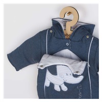 Zimná kombinézka New Baby Winter Elephant jeans