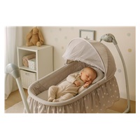 Detská kolíska NEW BABY Swingy s melódiami a časovačom