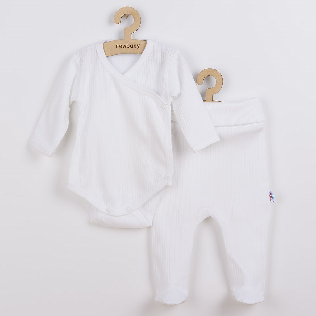 2-dielna dojčenská súprava New Baby Practical biela chlapec-56 (0-3m)