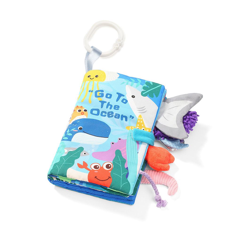 Detská senzorická knižka Baby Ono Go to the ocean 