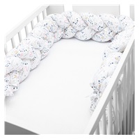 Ochranný mantinel do postieľky vrkoč New Baby Jarabina