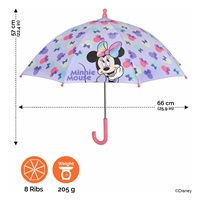Dievčenské dáždnik Perletti Minnie Mouse