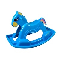 Hojdací koník plastový BAYO 92 cm mätový