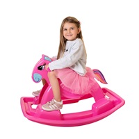 Hojdací koník plastový BAYO 92 cm mätový