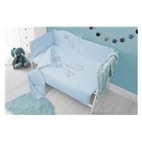 6-dielne posteľné obliečky Belisima Amigo 100/135 modré